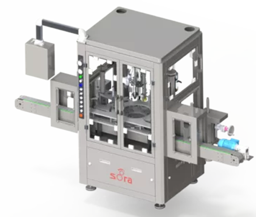 Sora Machine | MONOBLOCK AEROSOL FILLING MACHINE 40 CPM