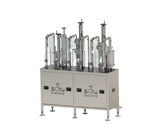 Sora Machine | SEMI AUTOMATIC AEROSOL FILLING MACHINE