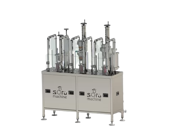 Sora Machine | SEMI AUTOMATIC AEROSOL FILLING MACHINE