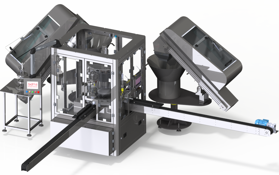 Sora Machine | MONOBLOCK PERFUME FILLING MACHINE